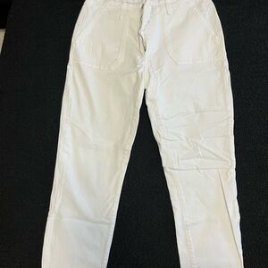 PAIGE Crisp White Trousers